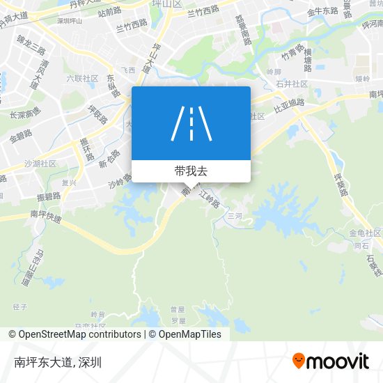 南坪东大道地图