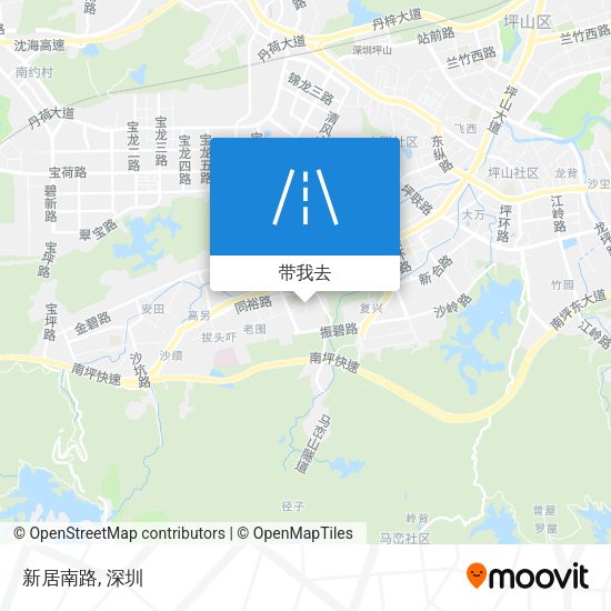 新居南路地图