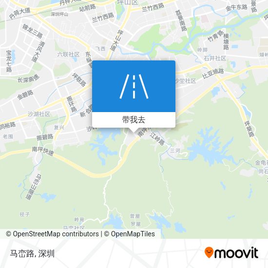 马峦路地图