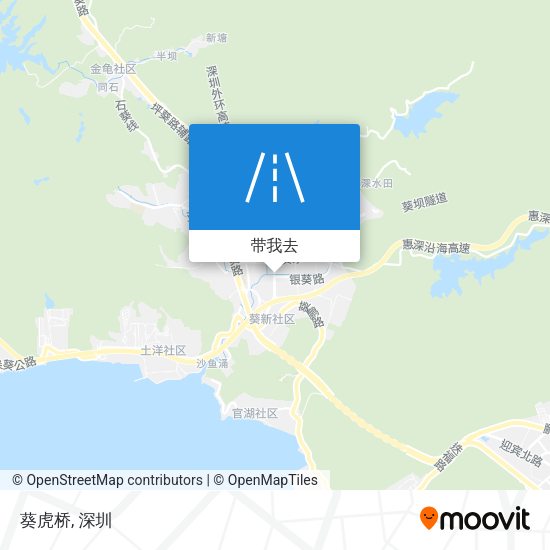 葵虎桥地图