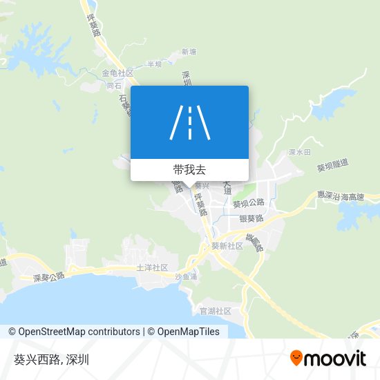 葵兴西路地图