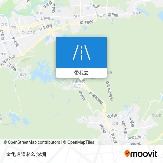 金龟通道桥2地图