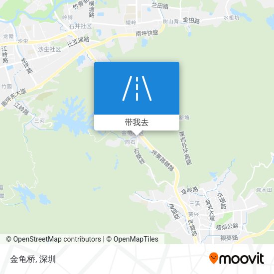 金龟桥地图