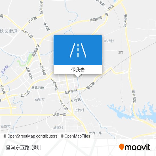 星河东五路地图