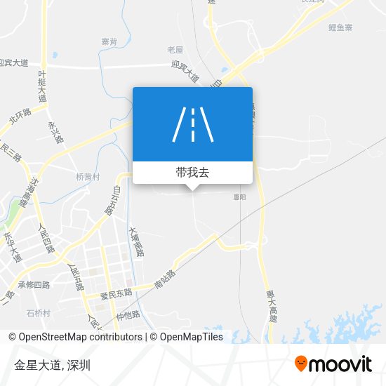 金星大道地图