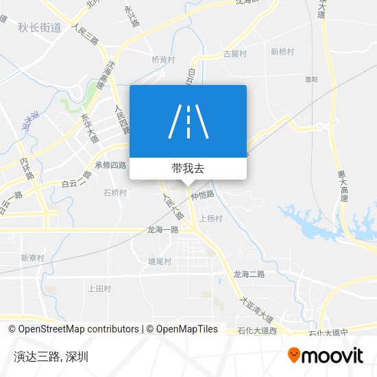 演达三路地图