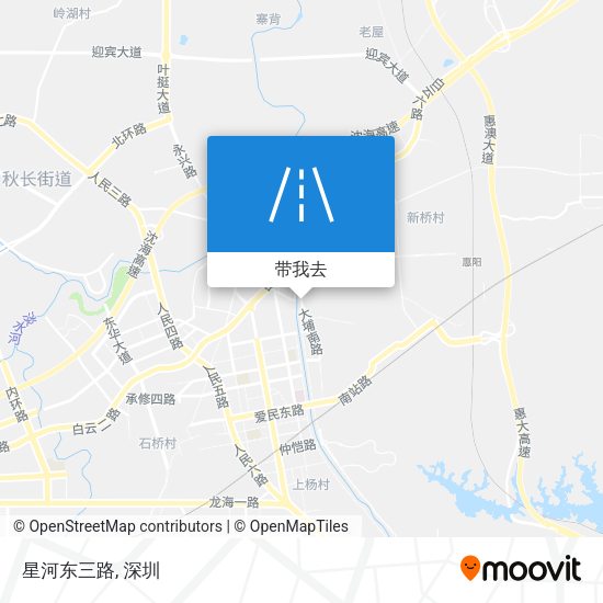 星河东三路地图