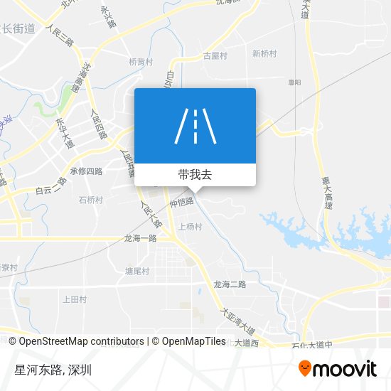 星河东路地图