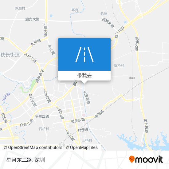 星河东二路地图