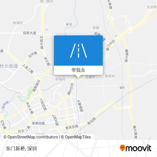 东门新桥地图