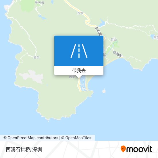 西涌石拱桥地图