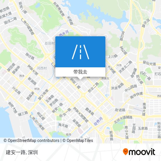 建安一路地图