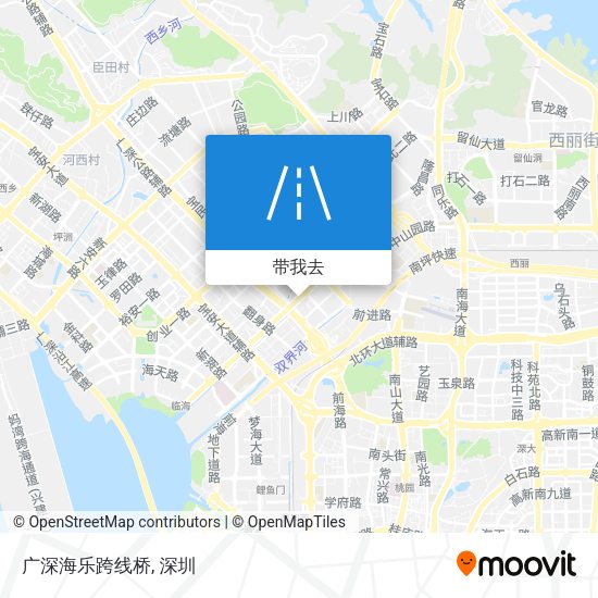 广深海乐跨线桥地图