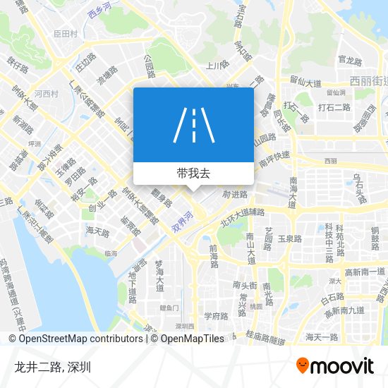 龙井二路地图