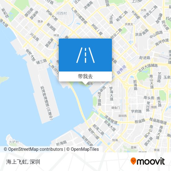 海上飞虹地图
