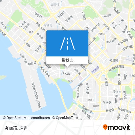 海丽路地图