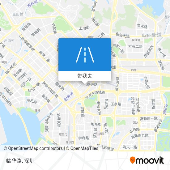 临华路地图