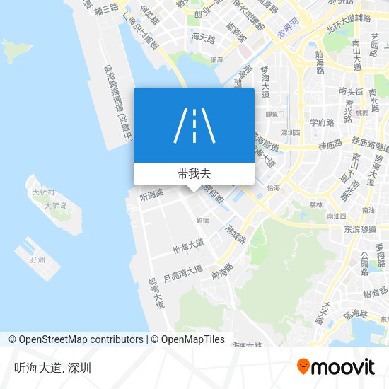 听海大道地图