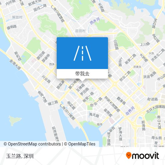 玉兰路地图
