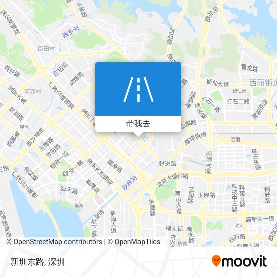 新圳东路地图