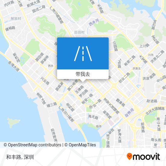 和丰路地图
