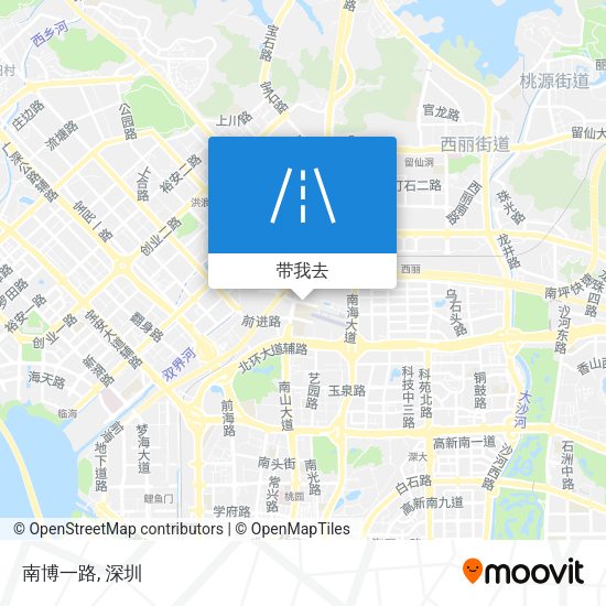 南博一路地图