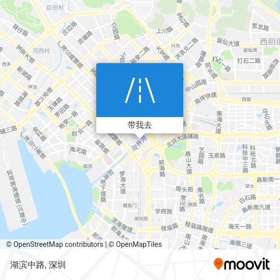 湖滨中路地图