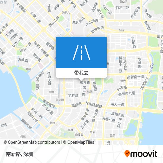南新路地图