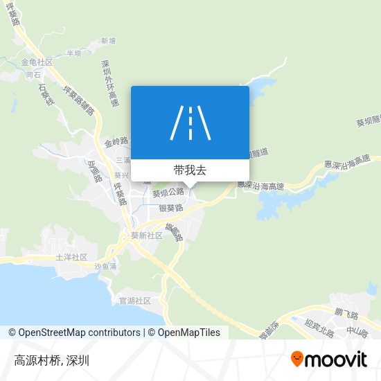 高源村桥地图