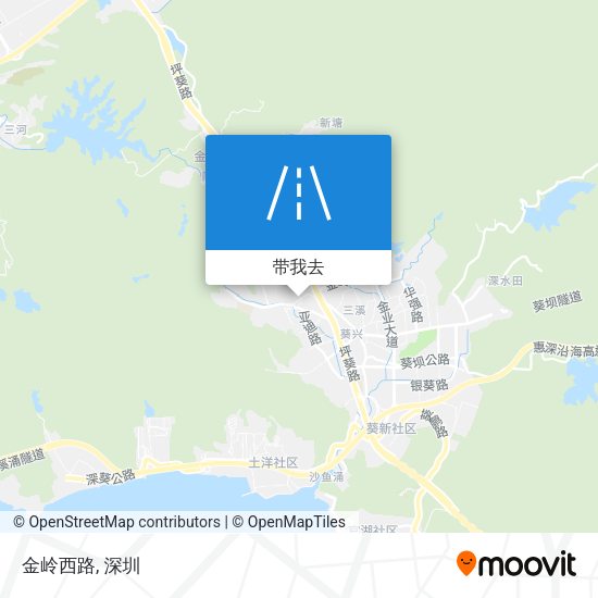 金岭西路地图