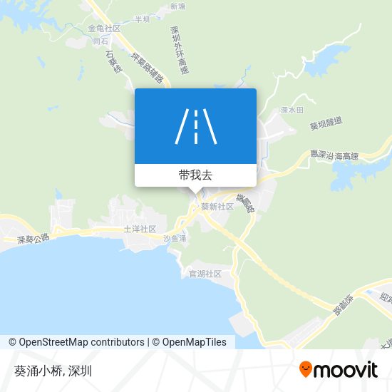葵涌小桥地图