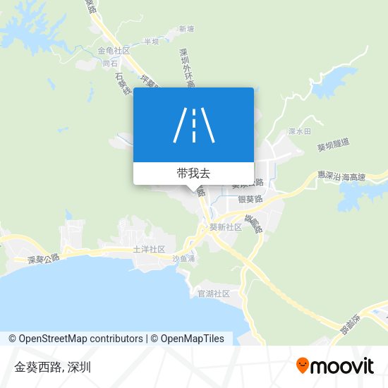 金葵西路地图