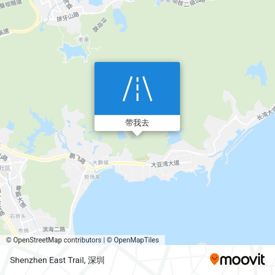 Shenzhen East Trail地图