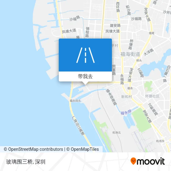 玻璃围三桥地图