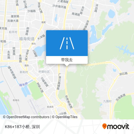K86+187小桥地图