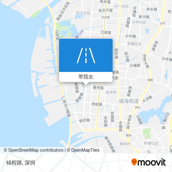 锦程路地图