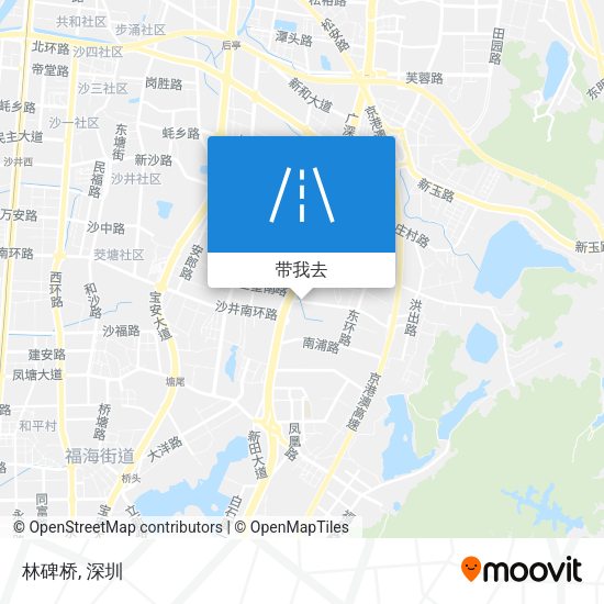 林碑桥地图
