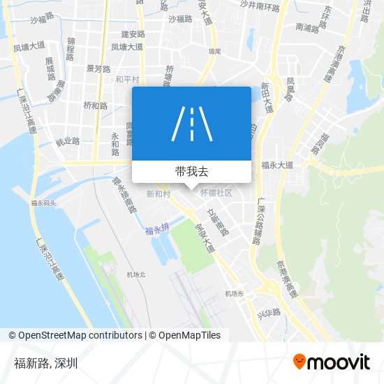 福新路地图