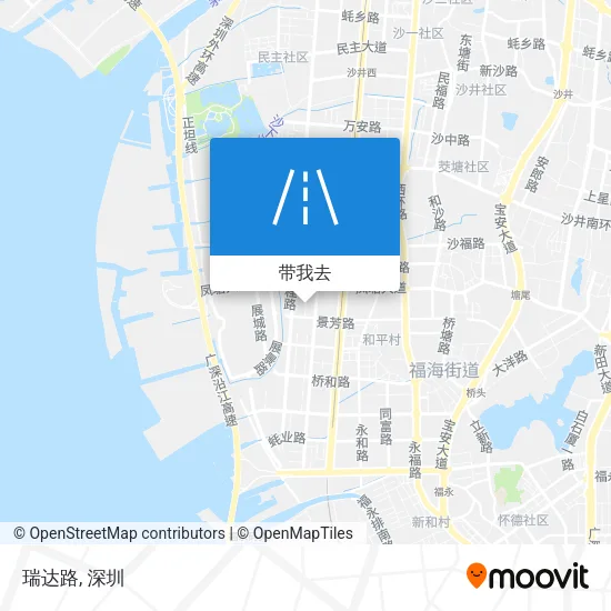 瑞达路地图
