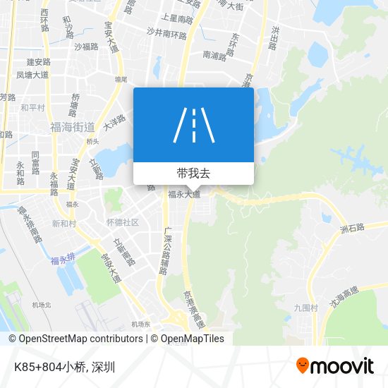 K85+804小桥地图