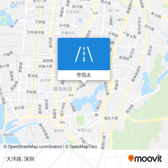 大洋路地图