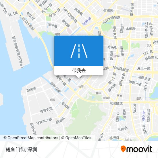 鲤鱼门街地图