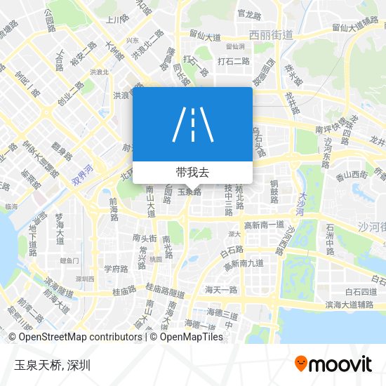 玉泉天桥地图