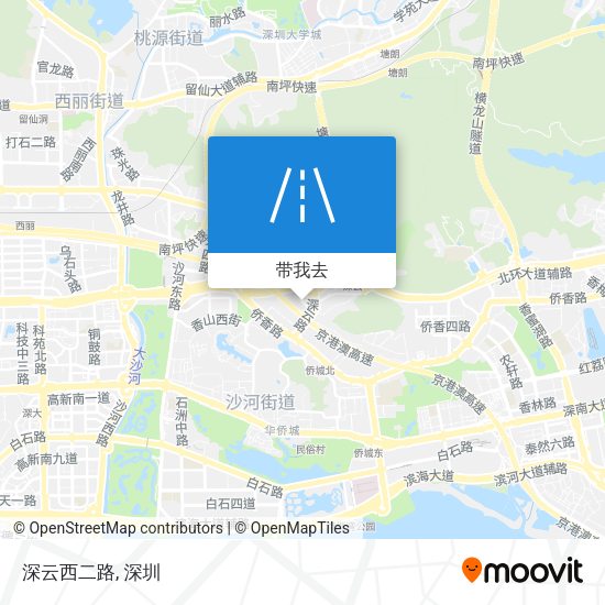 深云西二路地图