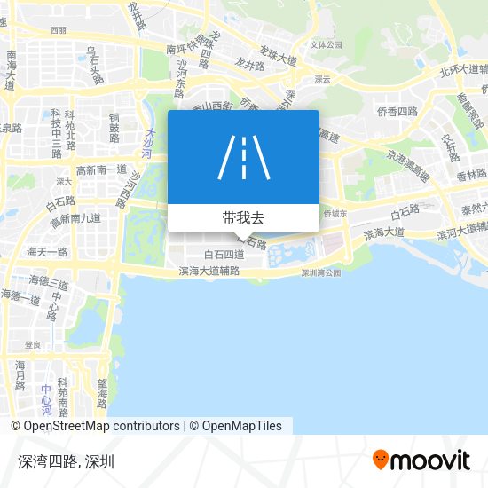 深湾四路地图