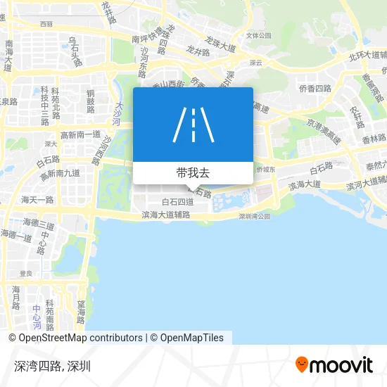 深湾四路地图