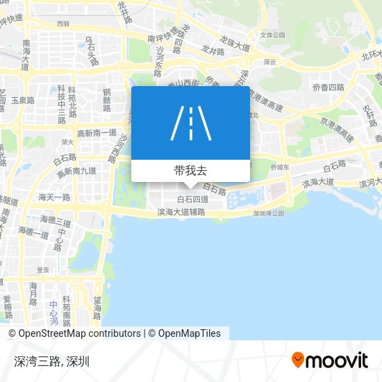 深湾三路地图