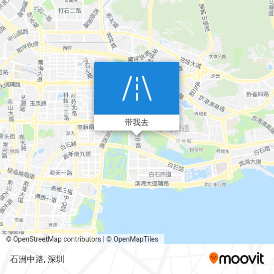 石洲中路地图