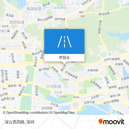 深云西四路地图