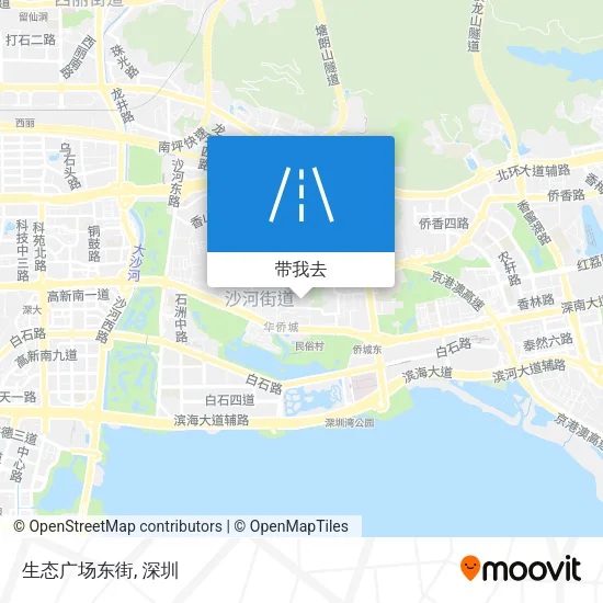 生态广场东街地图